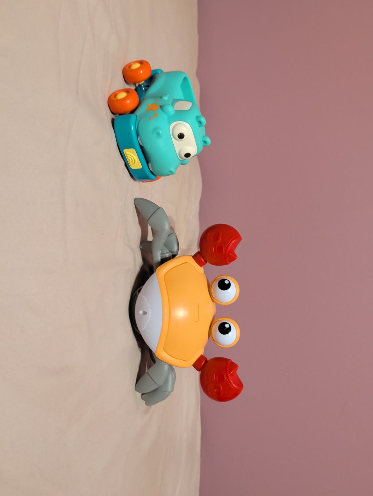 Crawling Crab Baby Toy with Music and Lights