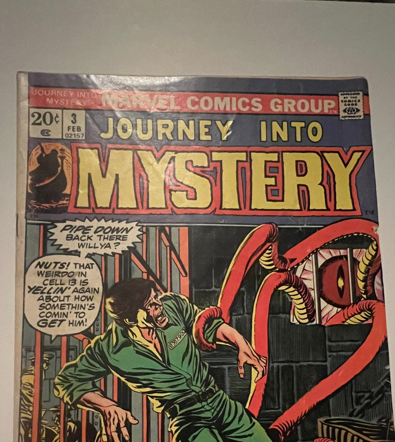 Journey Into Mystery #3 (1973) Marvel Comics