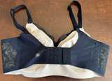 Honey love Women's sports Bra black size large removable pads no wires - Image 2