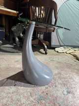 Mid-Century Modern Teardrop Glass Side Table - Image 5