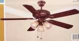 New in Box Hampton Bay Glendale 52 in. Oil-Rubbed Bronze Ceiling Fan - Image 2