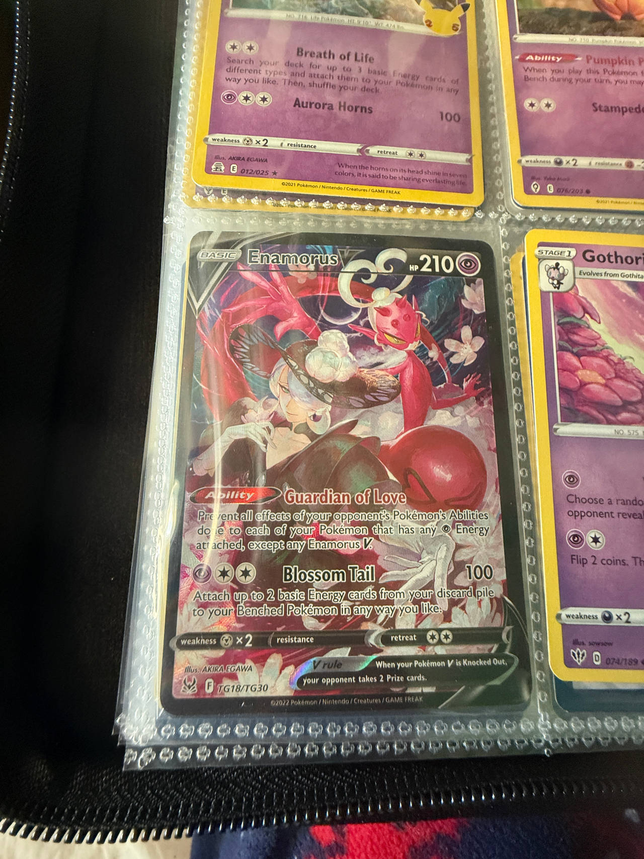 Enamorus V Full Art Trainer Gallery