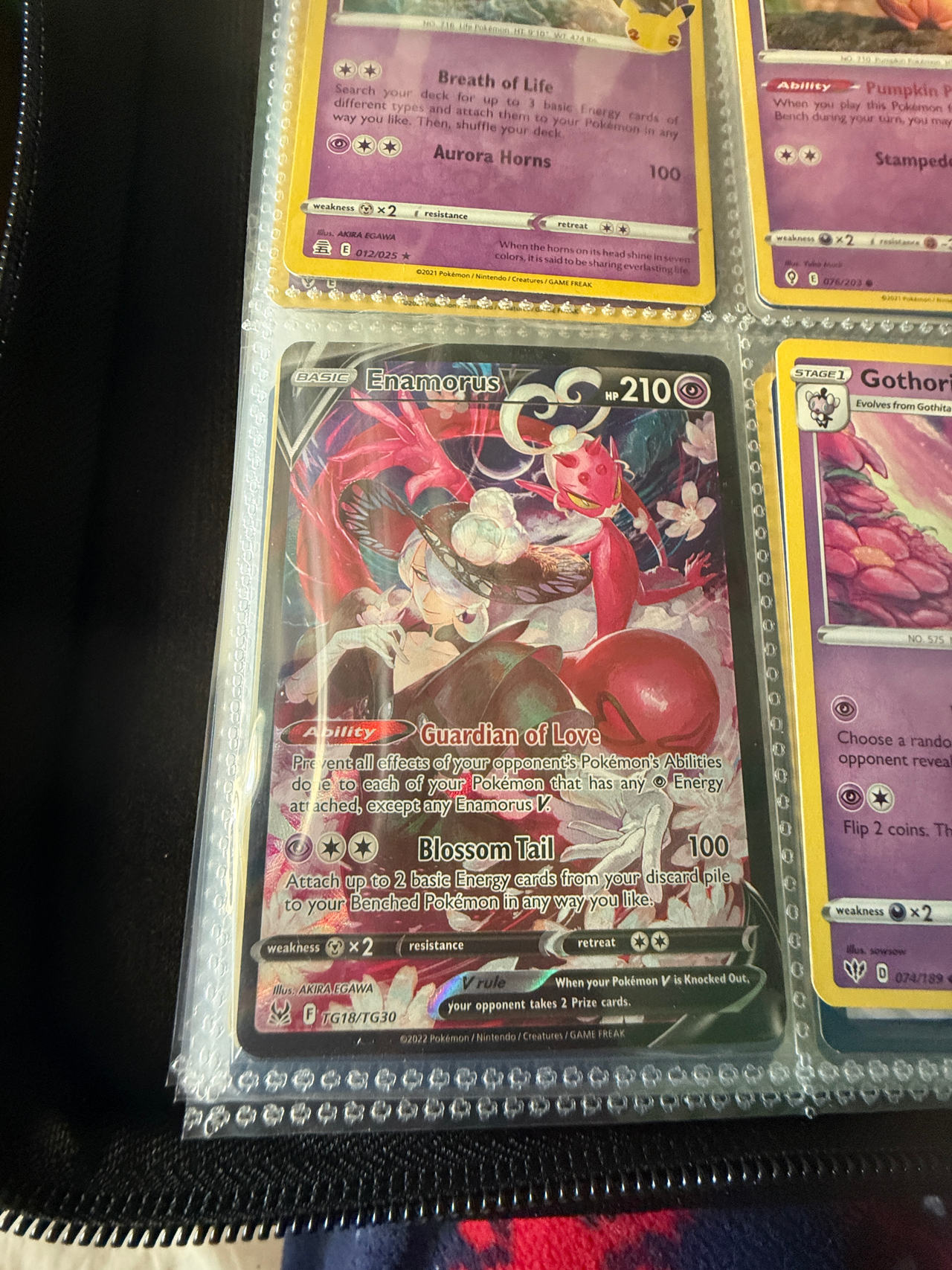 Enamorus V Full Art Trainer Gallery