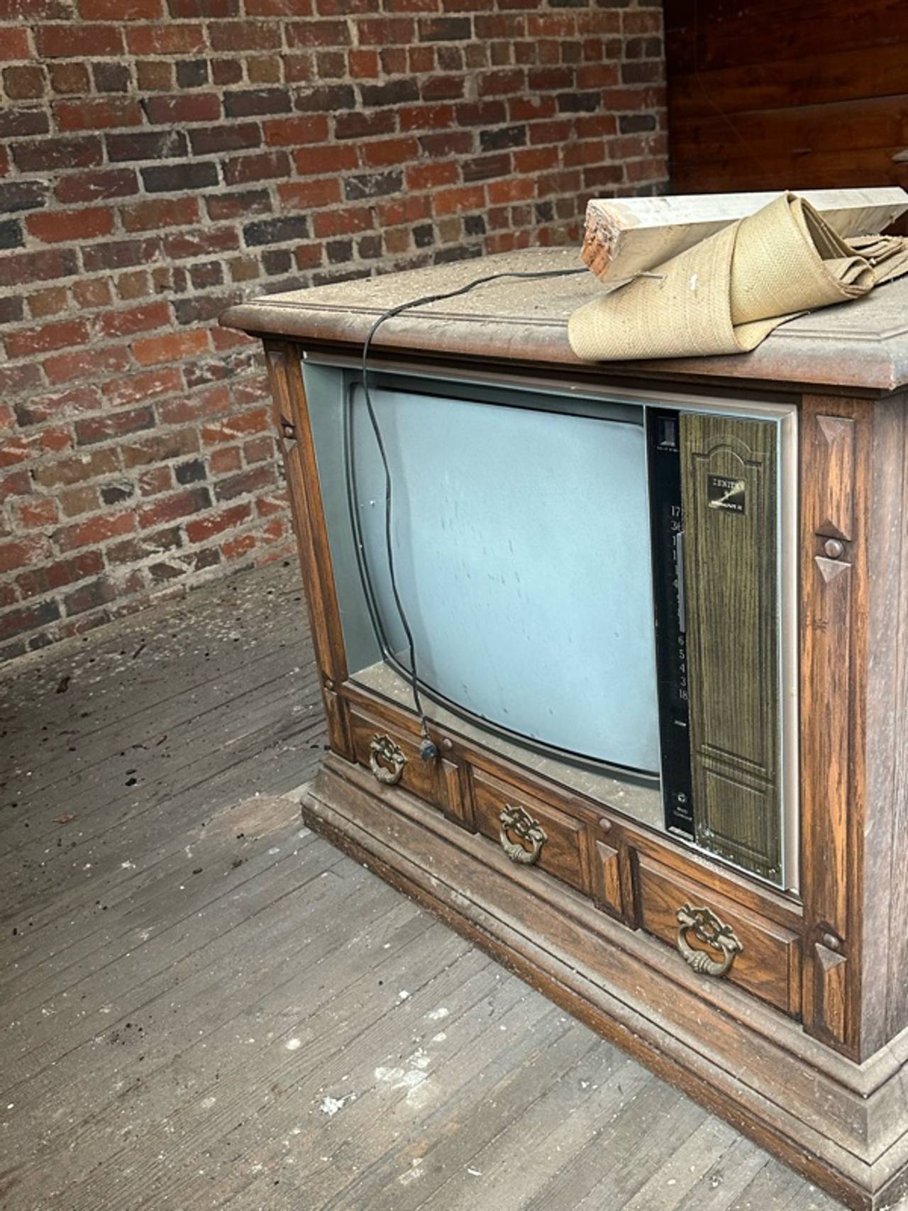Zenith Vintage Console Television