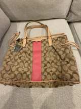 Coach Signature Drawstring Tote - Image 1