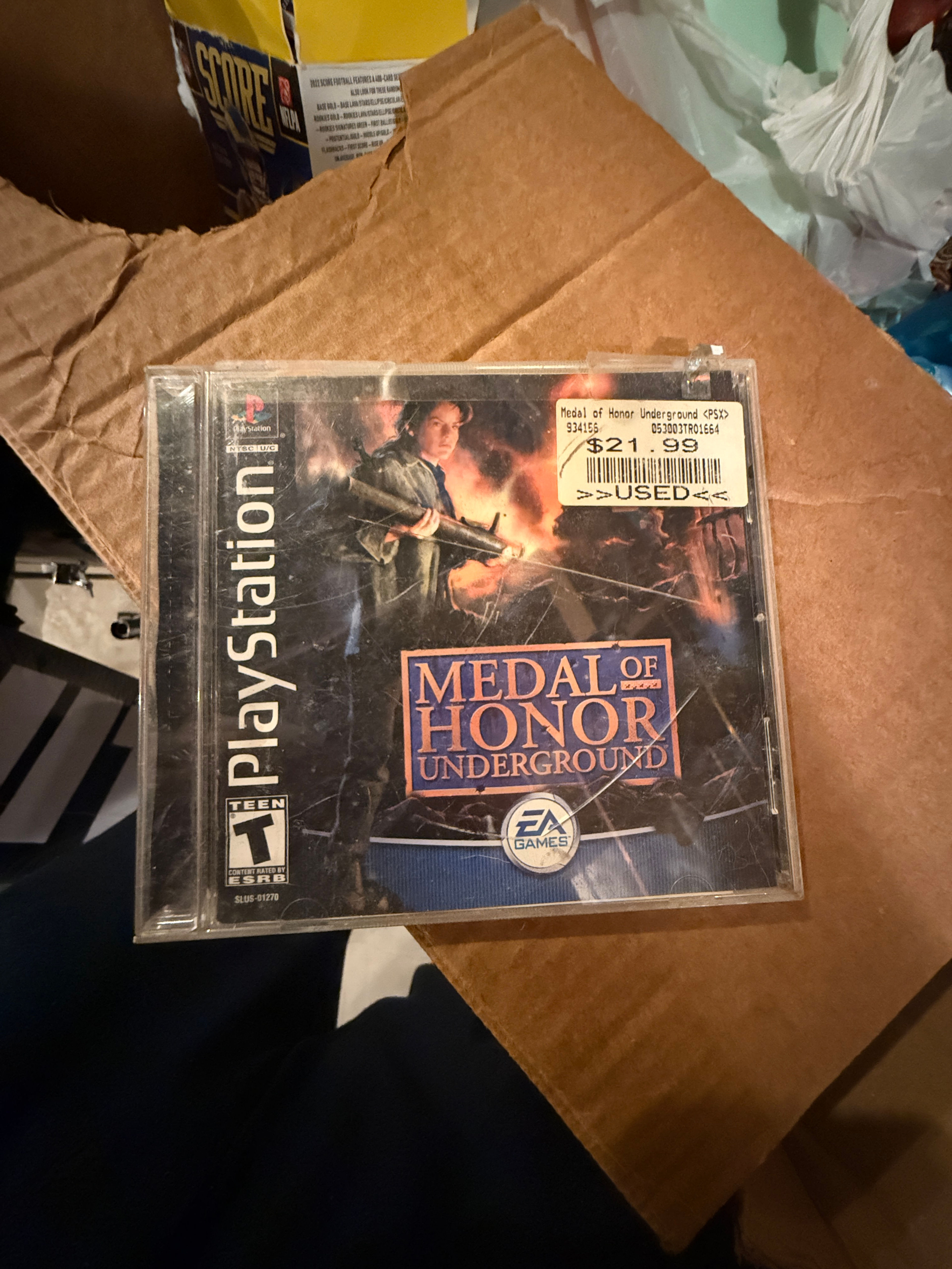Medal of Honor Underground - PlayStation 1