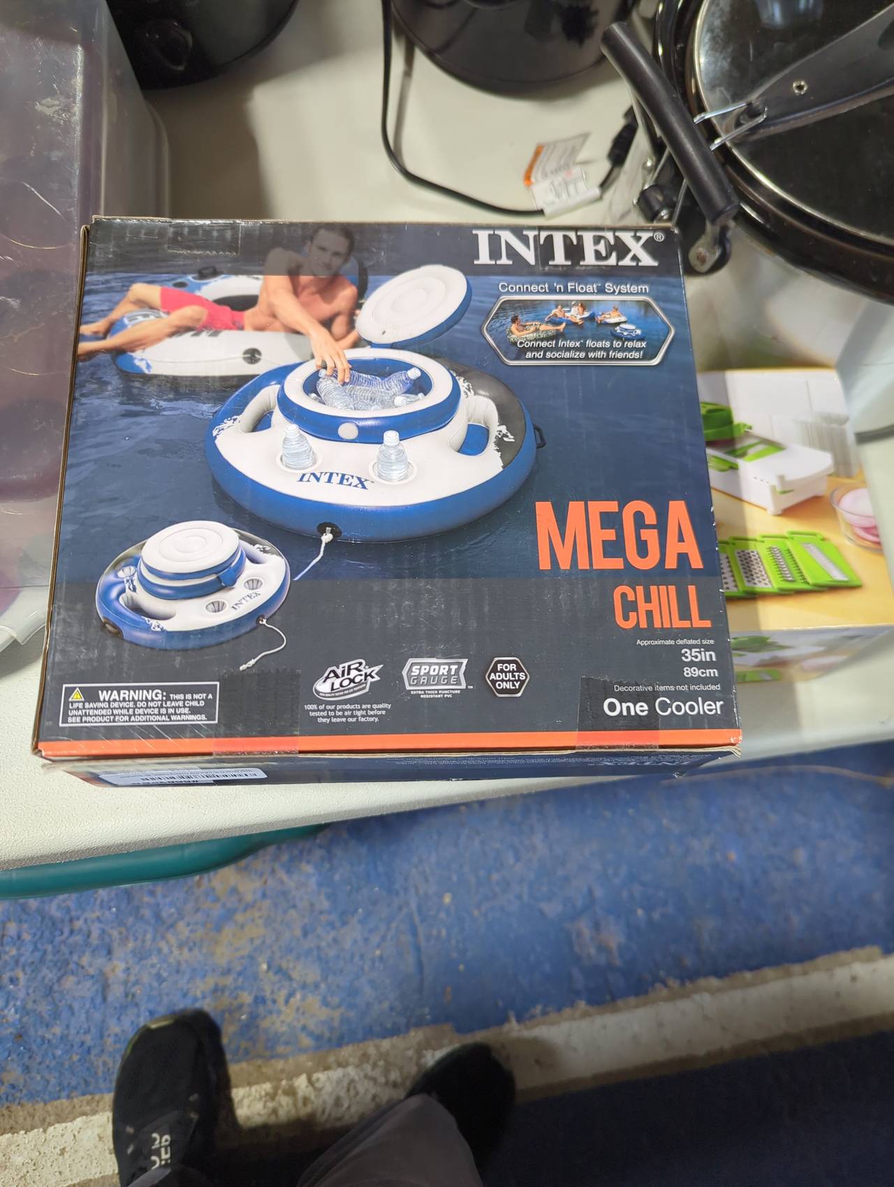Intex Mega Chill Inflatable Floating Cooler