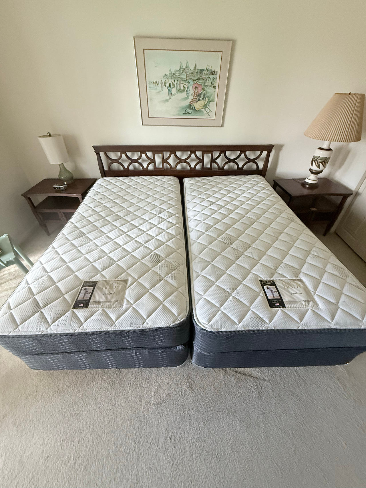 Gold Bond Sleeper Twin XL Mattress Set (Split King)
