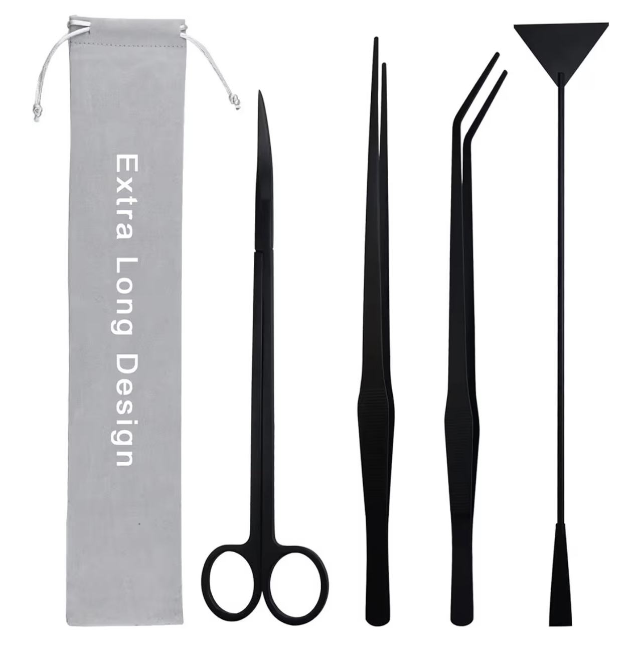 4 in 1 Stainless Steel Aquarium Plant Tool Set
