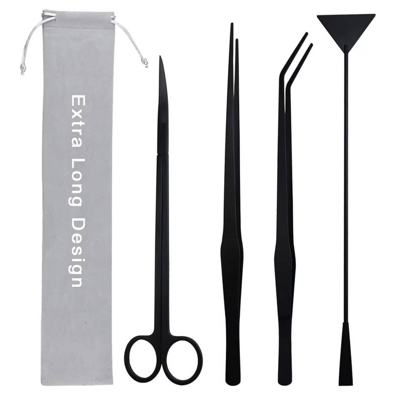 4 in 1 Stainless Steel Aquarium Plant Tool Set