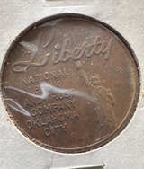 1957 Oklahoma Semi-Centennial Arrows to Atoms Medal - Image 1