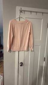 Loft Light Pink Knit Sweater Medium - Image 3