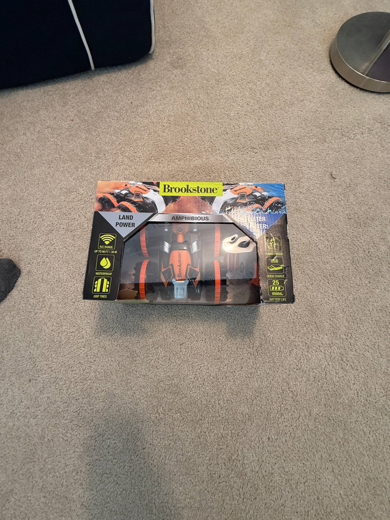 Brookstone Amphibious RC Land Power Vehicle