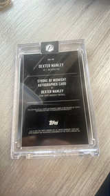 Topps Dexter Manley Autograph Card Composite Chrome - Image 2