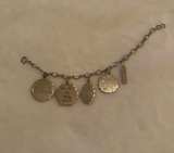 Sterling silverDelta Sigma Theta charm Bracelet - Image 2