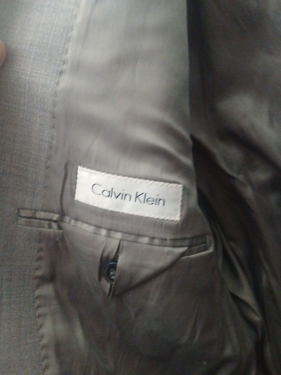 Calvin Klein Grey Suit Jacket