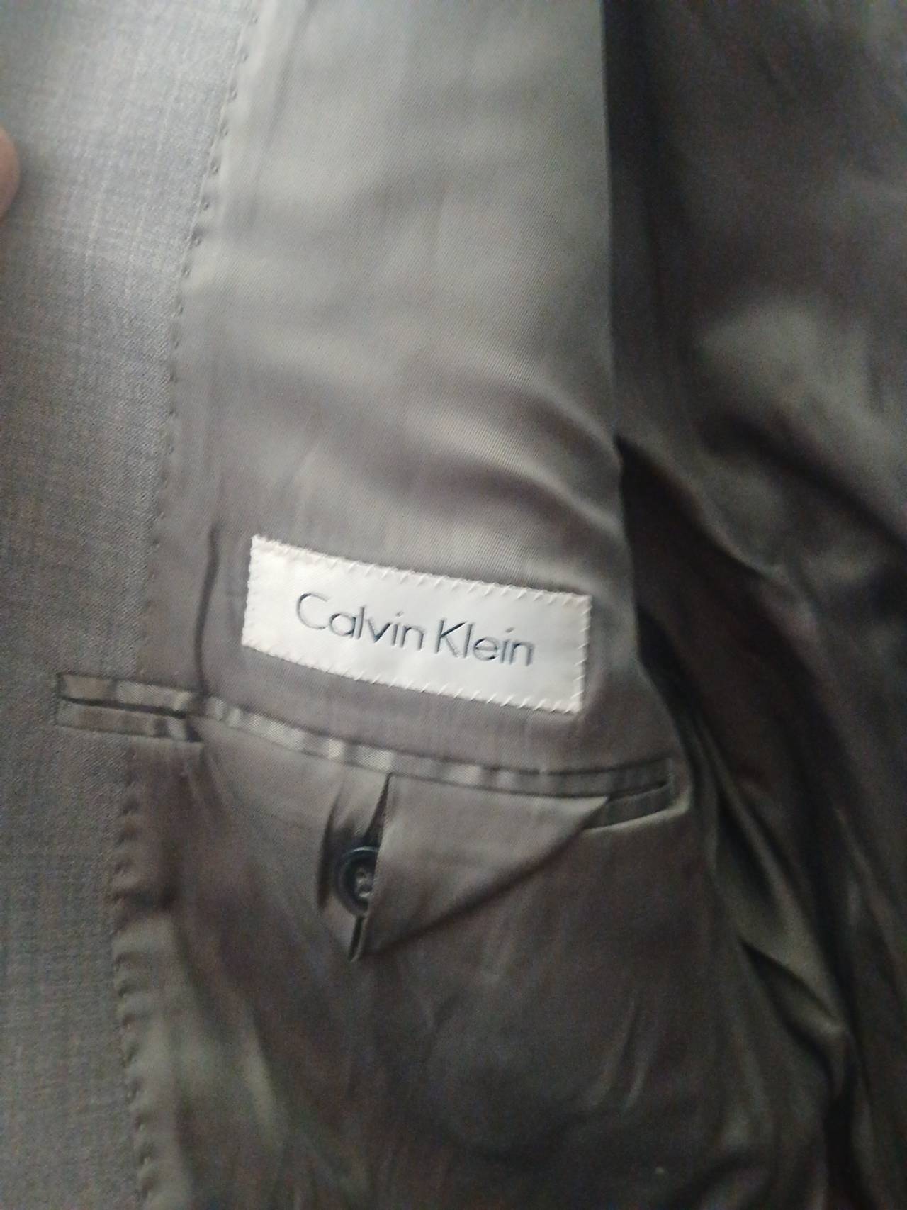 Calvin Klein Grey Suit Jacket