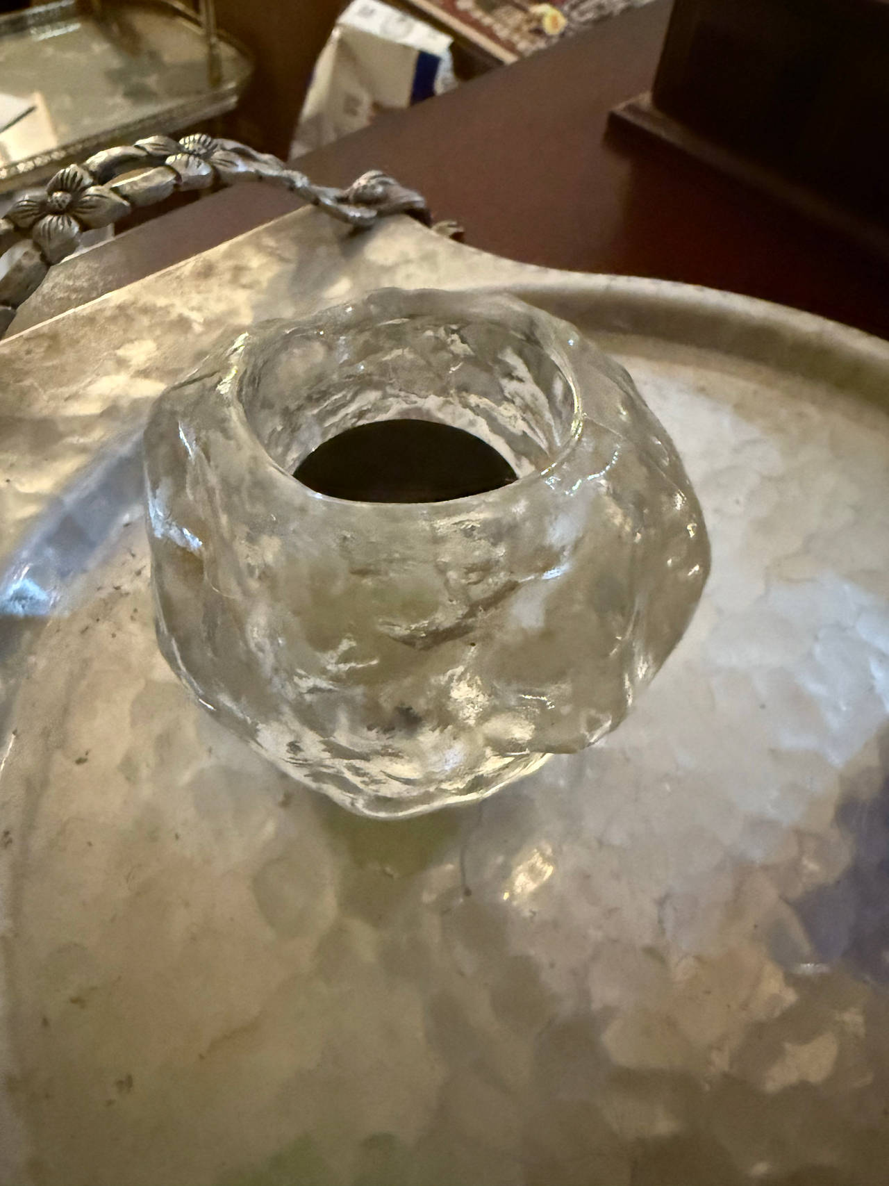 Iittala Arkipelago Glass Candle Holder