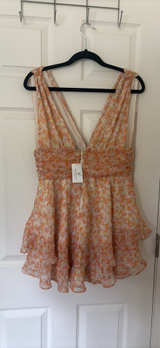 Floral Sleeveless Mini Dress - Image 2