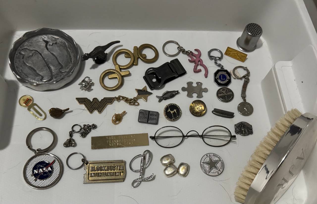 Assorted Vintage Keychain and Trinket Lot