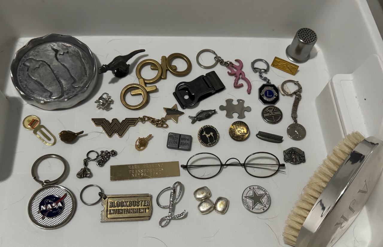 Assorted Vintage Keychain and Trinket Lot