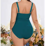 Women's Plus Size XXL One Piece Swimsuit Beach Summer Bathing Suit Tummy Control - Image 2