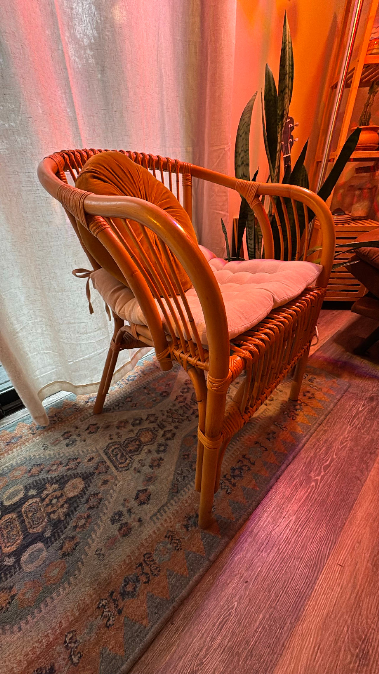 Anthropologie Rattan Chair