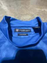 Oxford Gold Men's Golf Polo Shirt Blue - Image 1