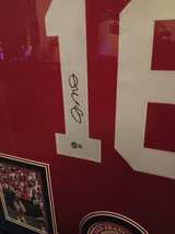 Joe Montana Signed Framed San Francisco 49ers Jersey - Image 3