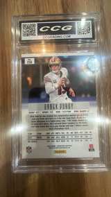 2024 Panini Prizm Deca Brock Purdy #256 CCG 10 - Image 2