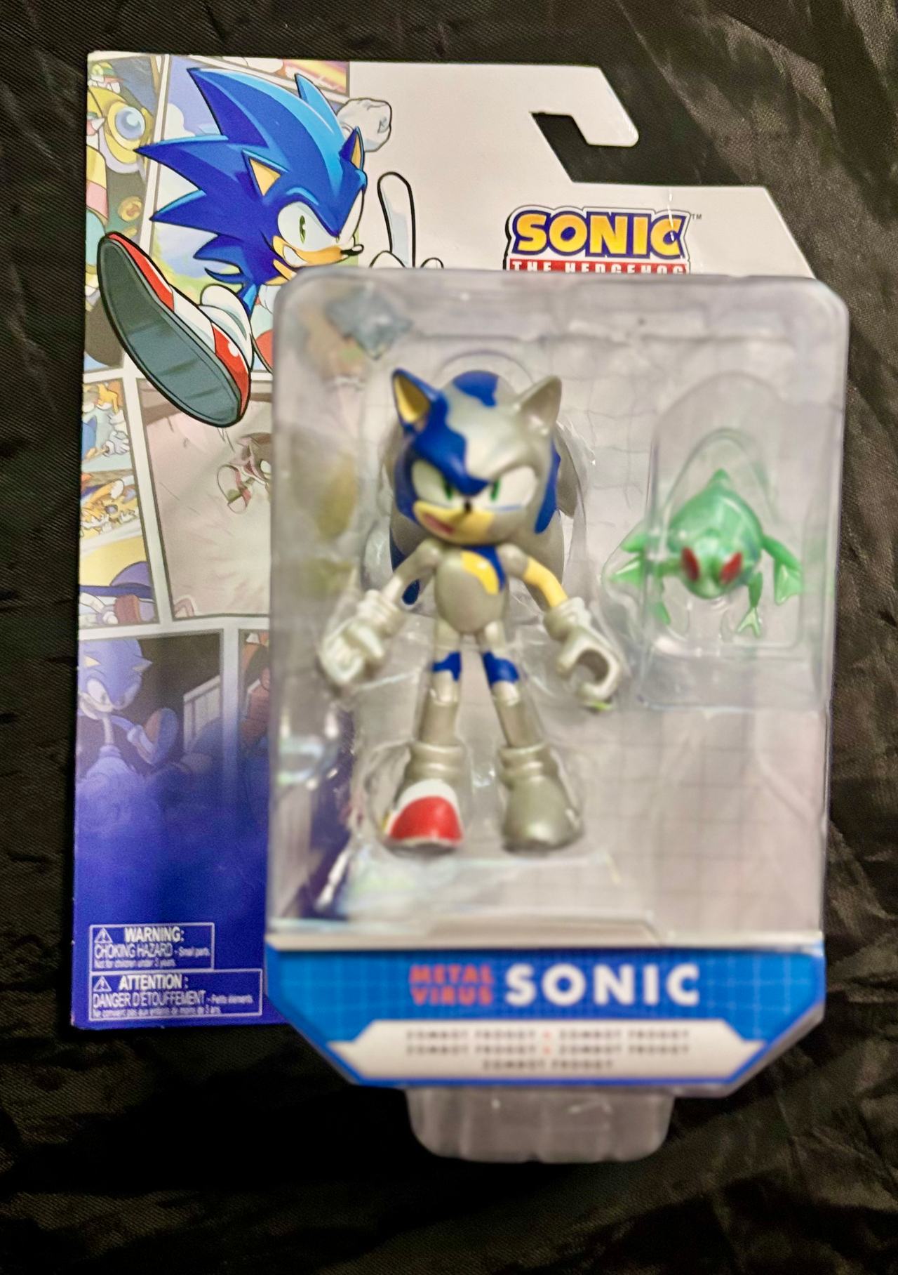 Sonic the Hedgehog Action Figure - Metal Virus