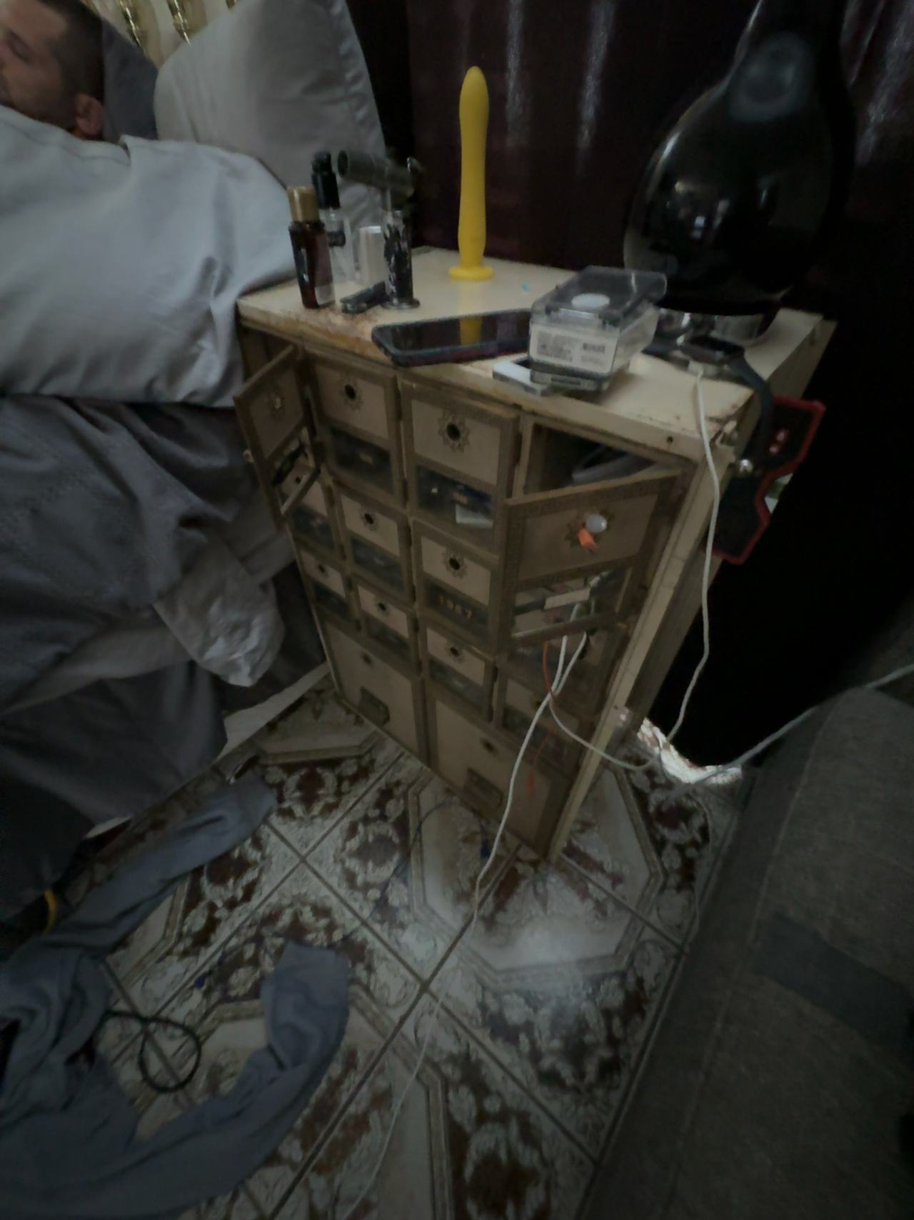 Generic Post Office Box Metal Gray