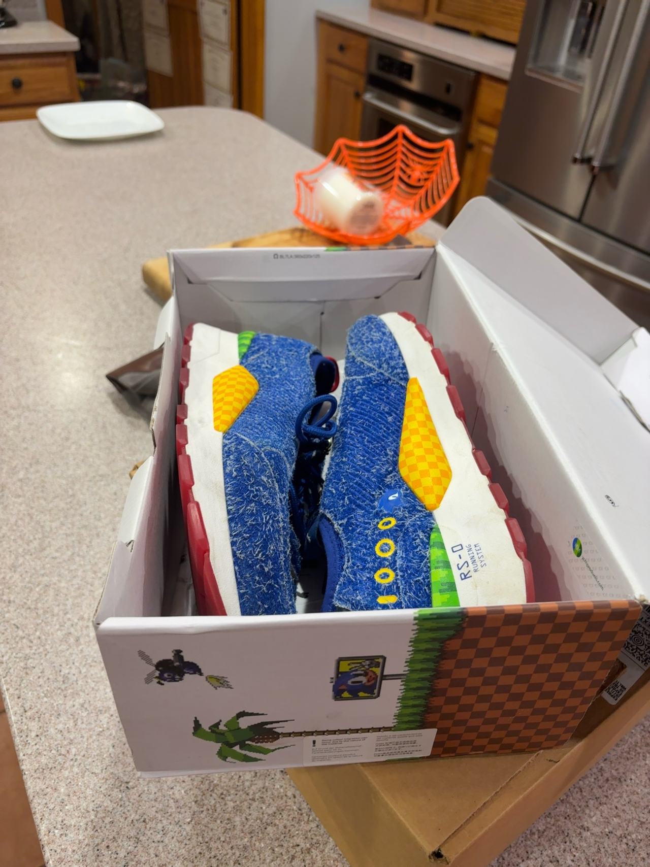 Puma RS-0 Sonic Hedgehog White/Red Sneakers