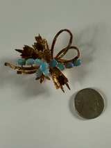 18kt Gold Opal Brooch
12 grams of gold 
 Exceptional piece - Image 5