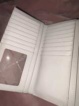Michael Kors Jet Set Travel Large Trifold Wallet Light Cream Saffiano Leather - Image 3
