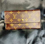 Louis Vuitton Monogram Canvas Sarah Wallet - Image 1