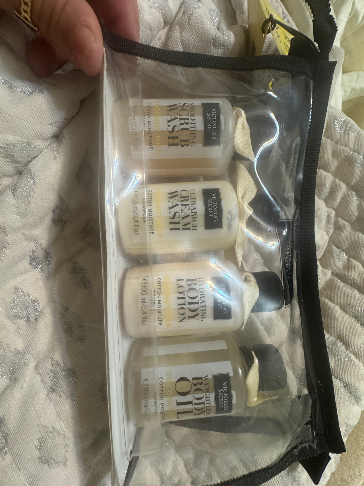 Victoria's Secret Cotton Moisture Travel Set