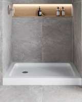 Brand New Streamline GB-509-40 48 in. x 36 in. Alcove Acrylic Shower Pan Base - Image 3