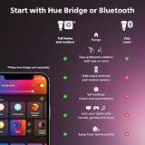 Philips Hue White and Color Ambiance Lightstrip Plus with Bluetooth - Image 8