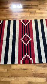 Southwestern Style Geometric Flatweave Rug - Image 8