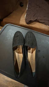 Lucky Brand Women's Black Leather Loafers Size 7M - Image 5