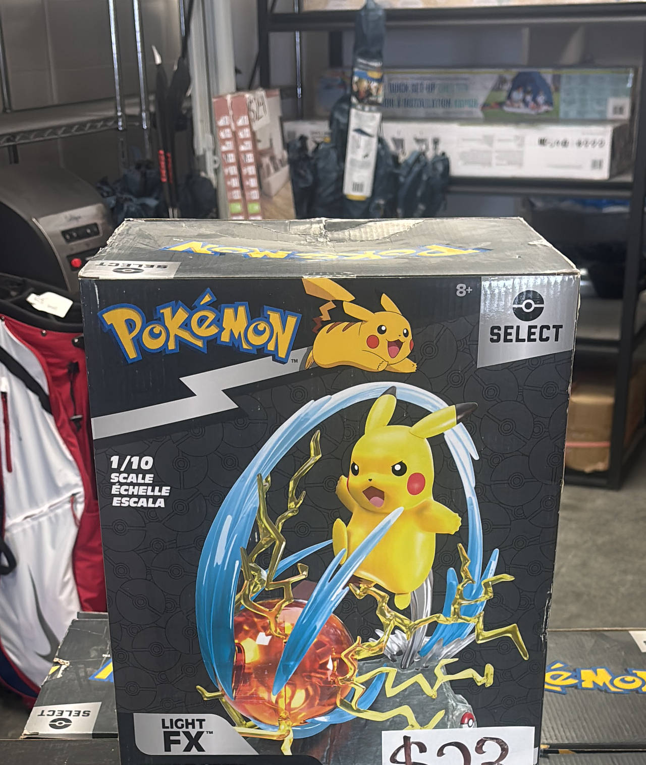 Pokemon Select 1/10 Scale Pikachu Figure with Light FX