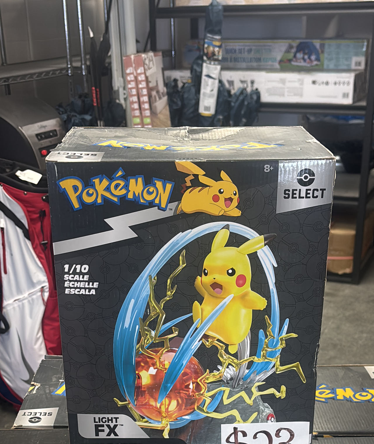 Pokemon Select 1/10 Scale Pikachu Figure with Light FX