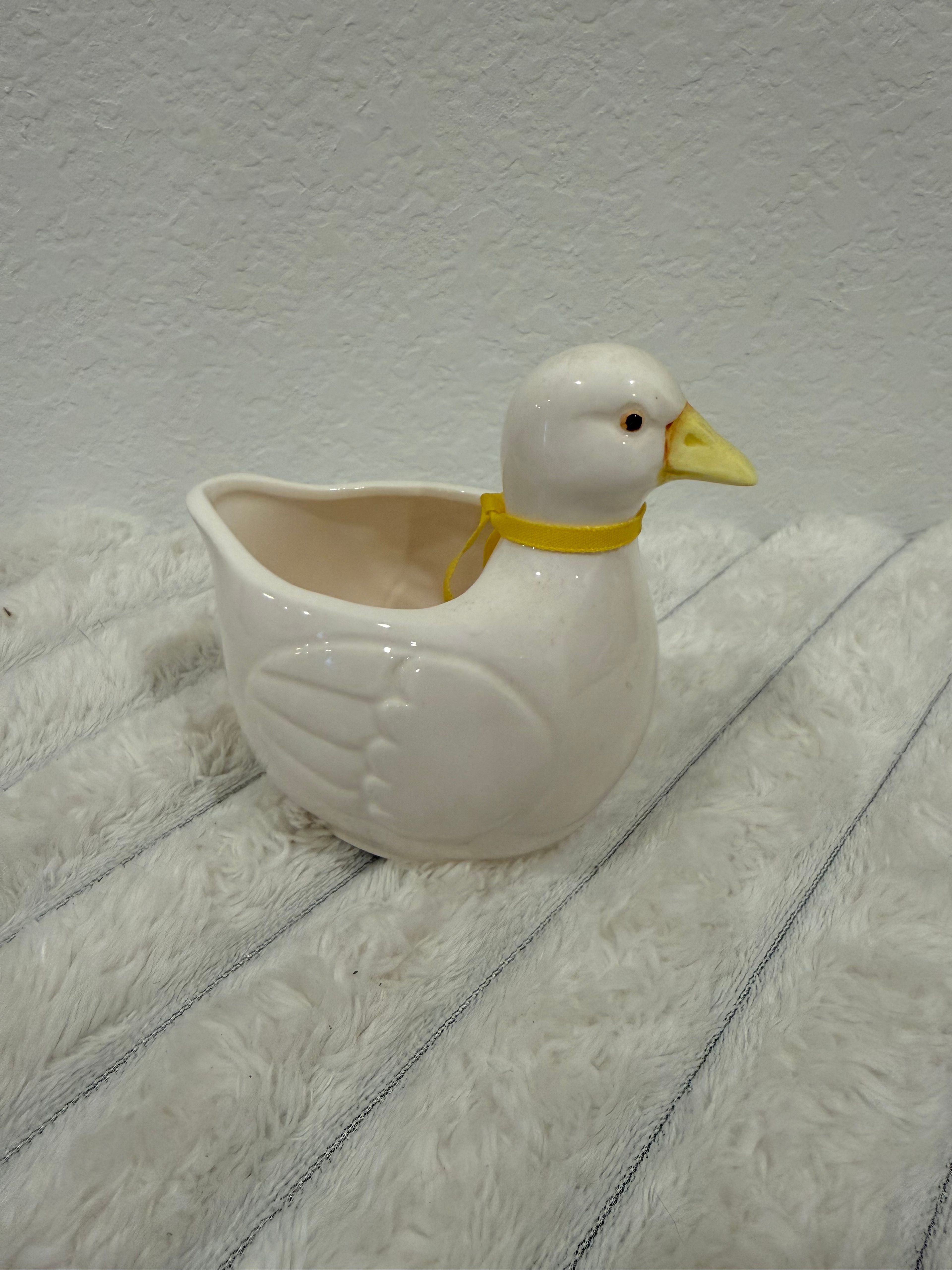 Ceramic Duck Creamer and Sugar Bowl Set - Image 6