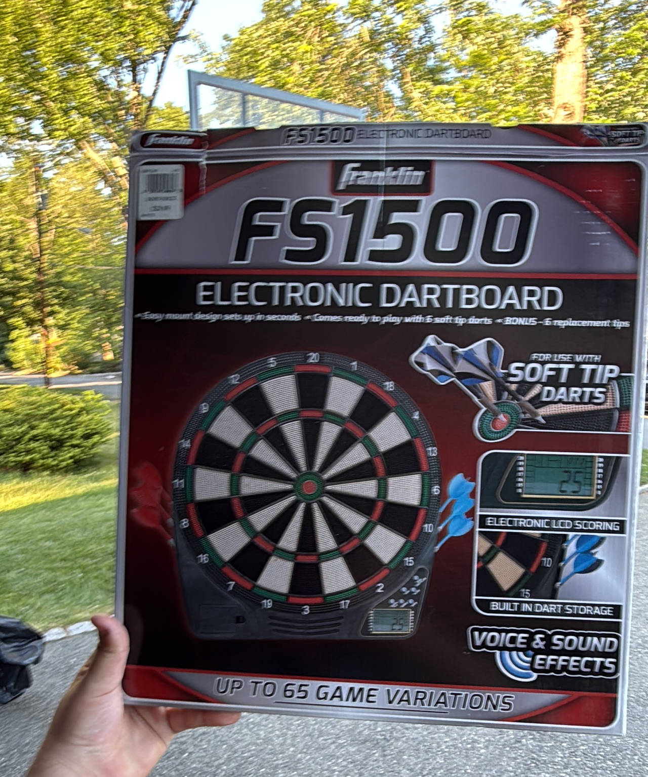 Franklin Sports FS1500 Electronic Dartboard