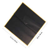 HOMOYOYO 60 Sheets Bouquet Wrapping Paper: Matte Waterproof Pink Black White - Image 1