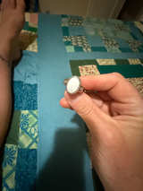 Mother of Pearl Ring - Image 1