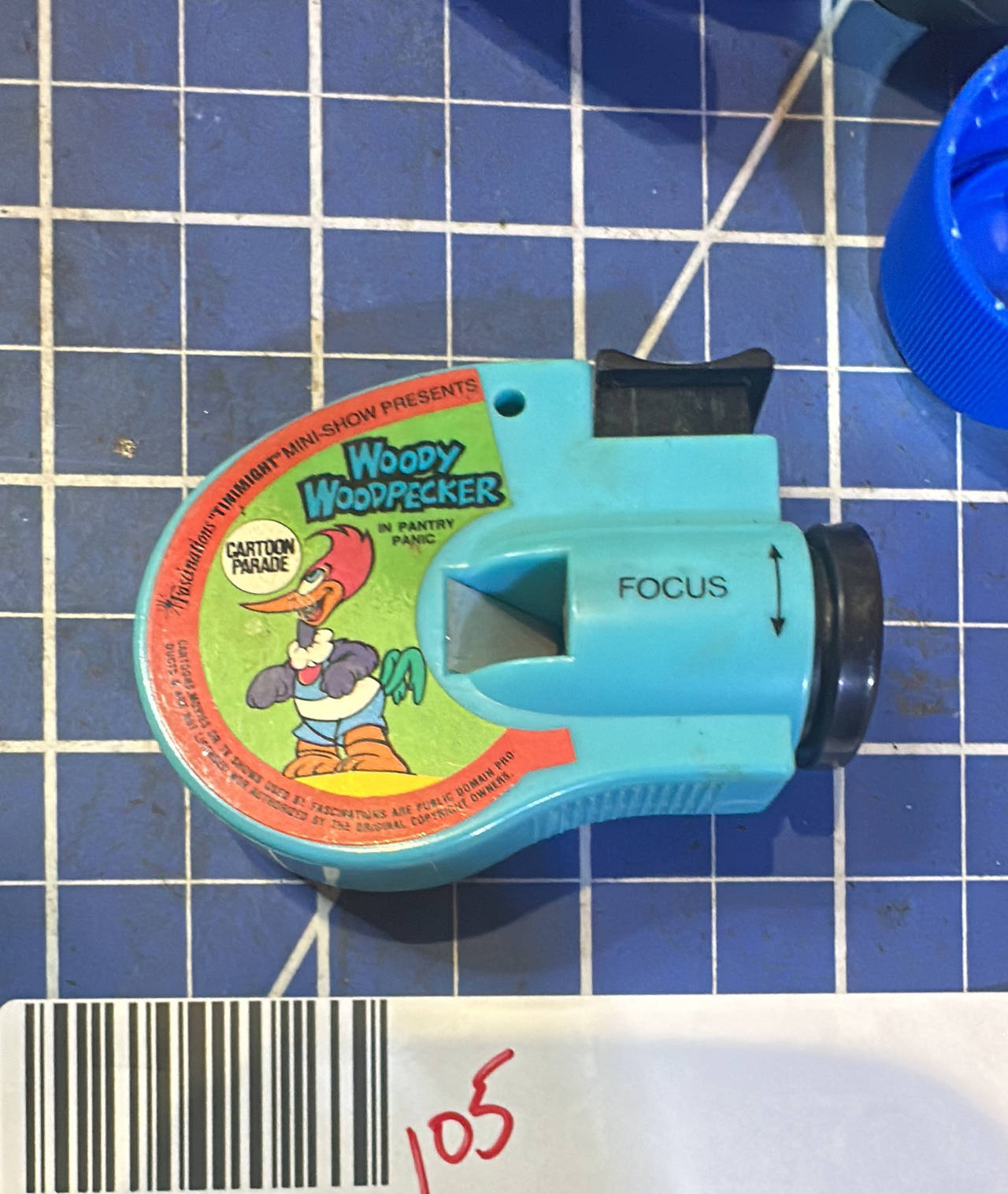 Fascinations Tinimight Mini-Show Woody Woodpecker Viewer. 105
