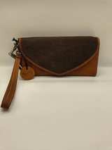 Myra Bag Hairon Leather Wristlet Clutch - Image 2