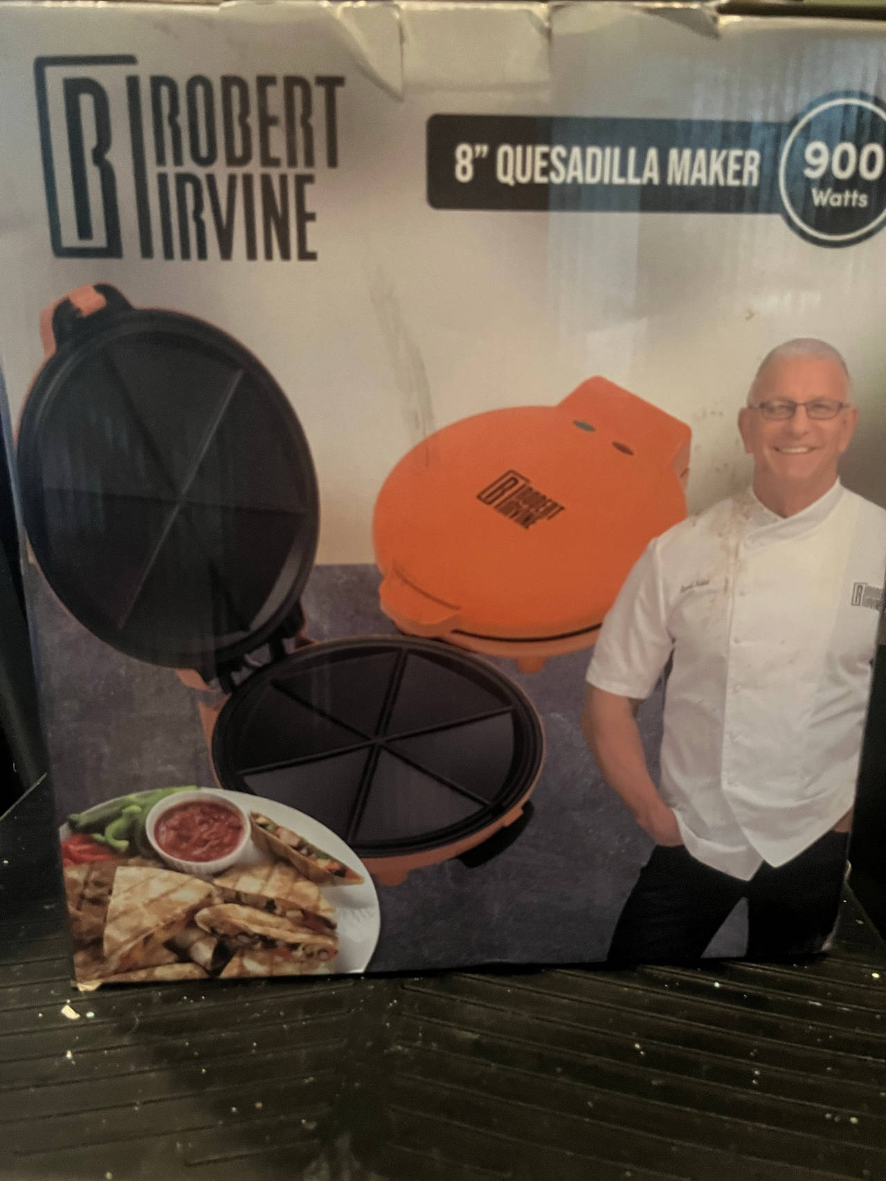 Robert Irvine 8" Quesadilla Maker